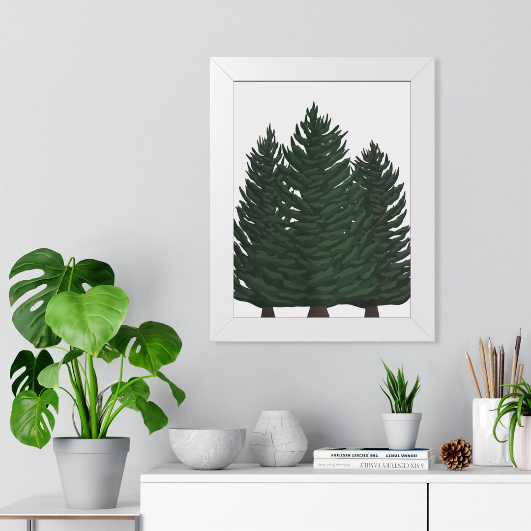 Douglas Fir Framed Print – Wall Art