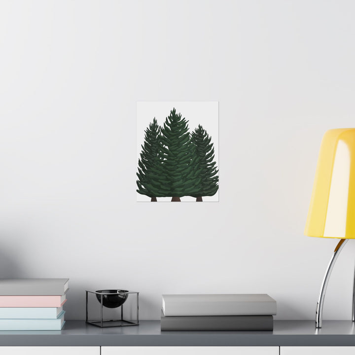 Douglas Fir Print – Unframed Wall Art