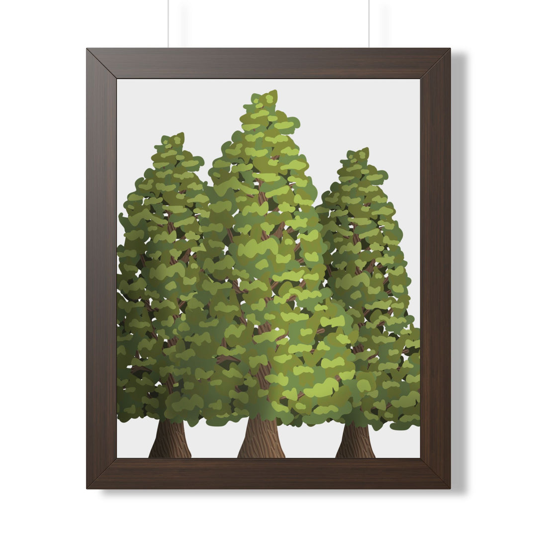 Incense Cedar Framed Print – Wall Art