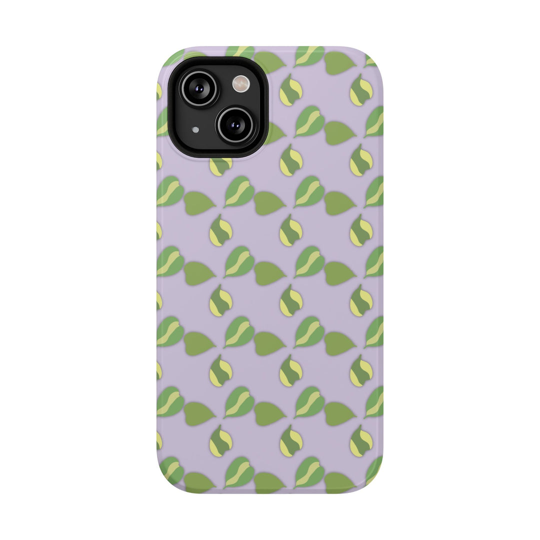 Hoya Kerrii Pattern Phone Case – Dual Layer Protective Cover