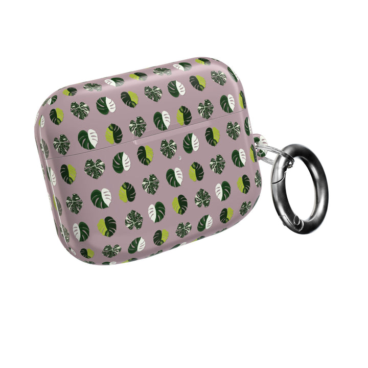 Variegated Monstera Pattern AirPod Cases