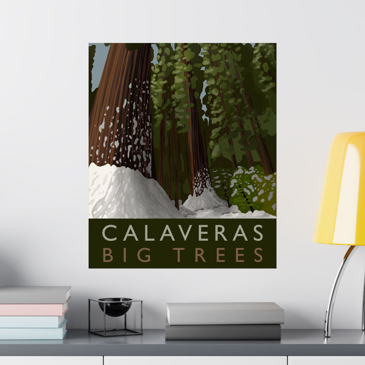 Calaveras Big Trees Print – Unframed Wall Art
