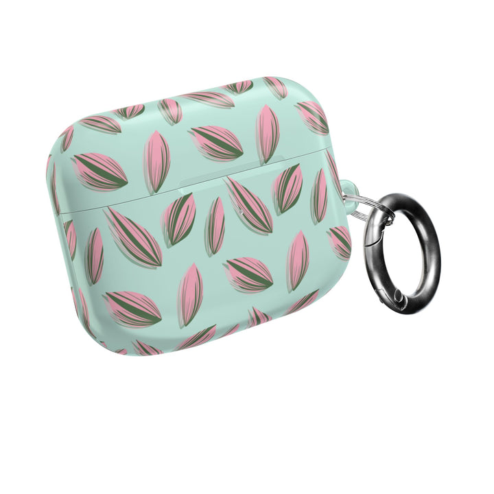 Tradescantia Nanouk Pattern AirPod Case Plant Inspired Protective Cover for AirPods
