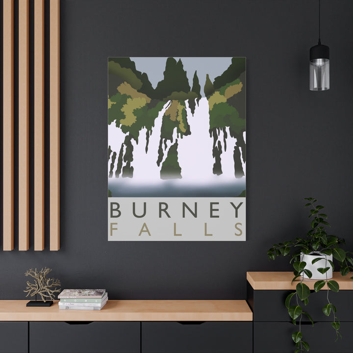 Burney Falls Canvas Print – Wall Art