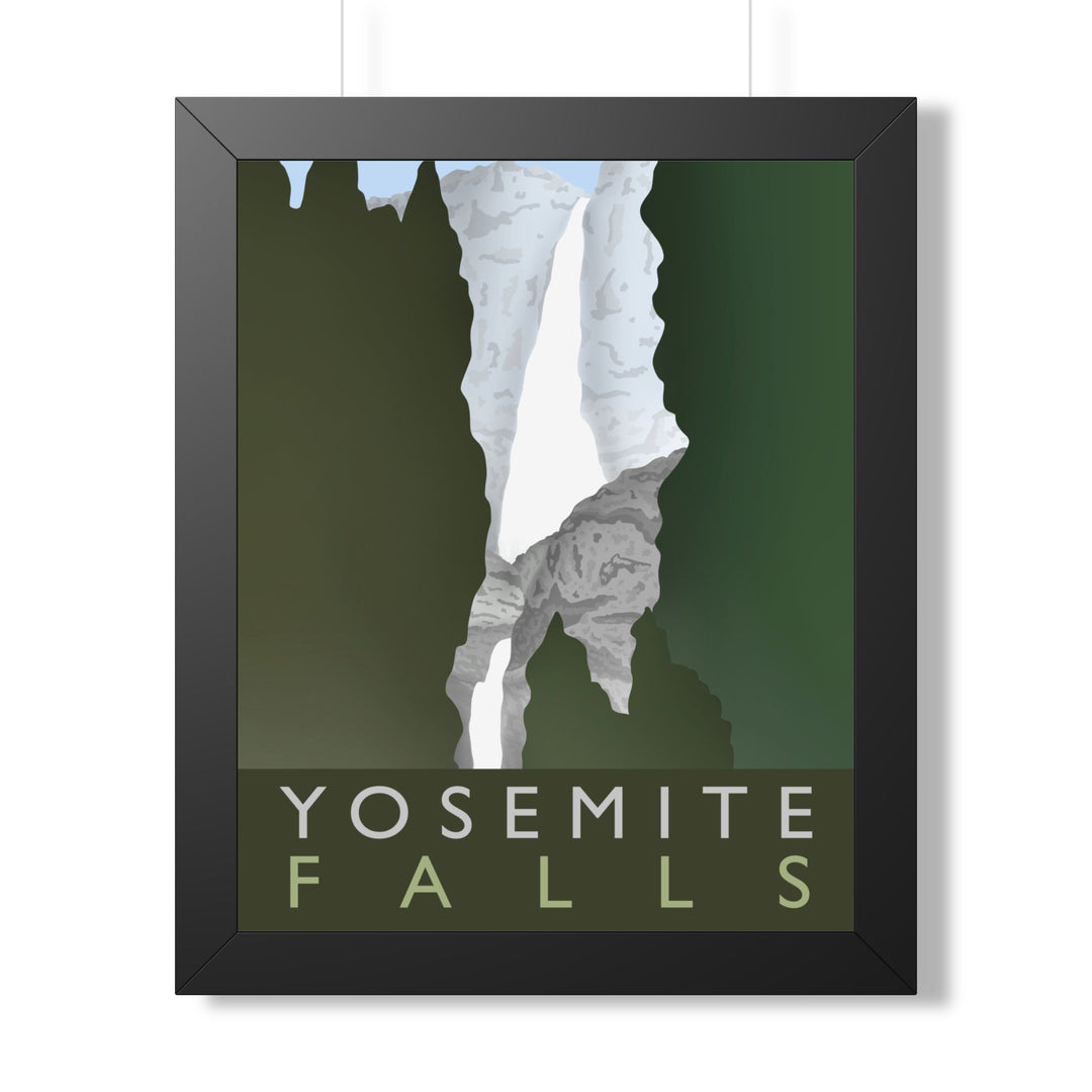 Yosemite Falls Framed Print – Wall Art
