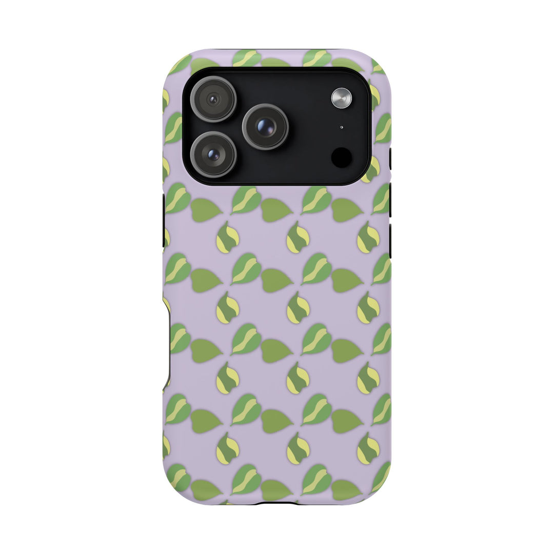 Hoya Kerrii Pattern Phone Case – Dual Layer Protective Cover