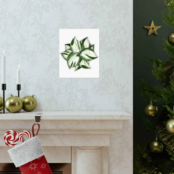 Manjula Pothos Print – Botanical Wall Art | Green Leaf Wall Decor | Unframed - The Potted Pixel