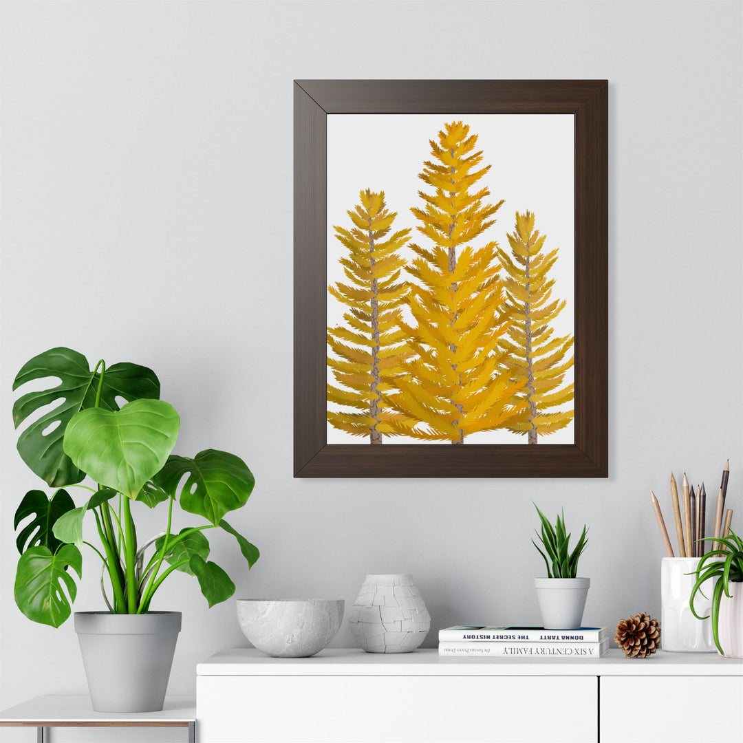 Western Larch Framed Print – Wall Art