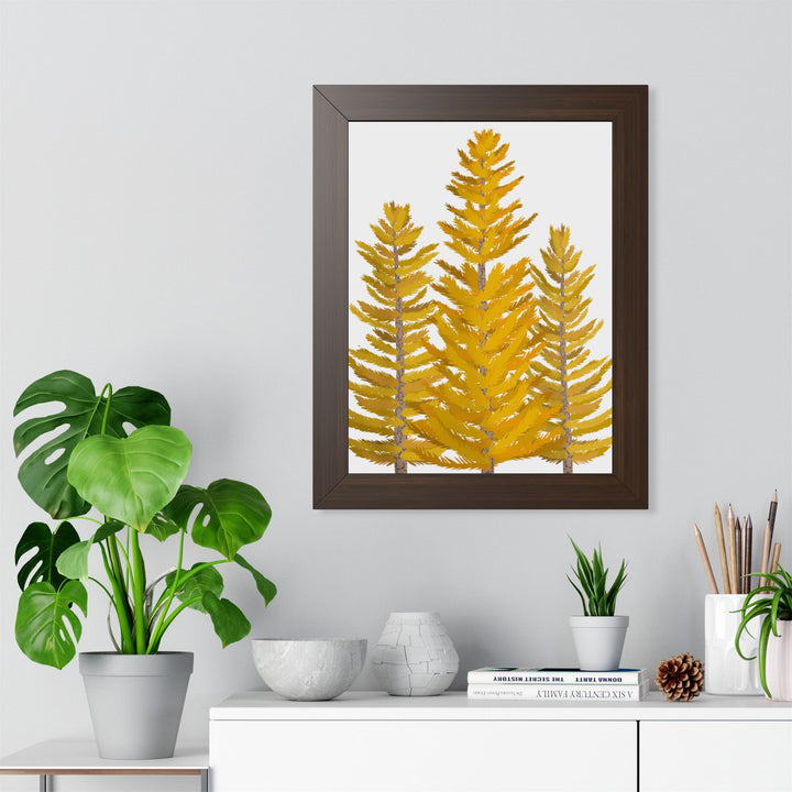 Western Larch Framed Print – Wall Art