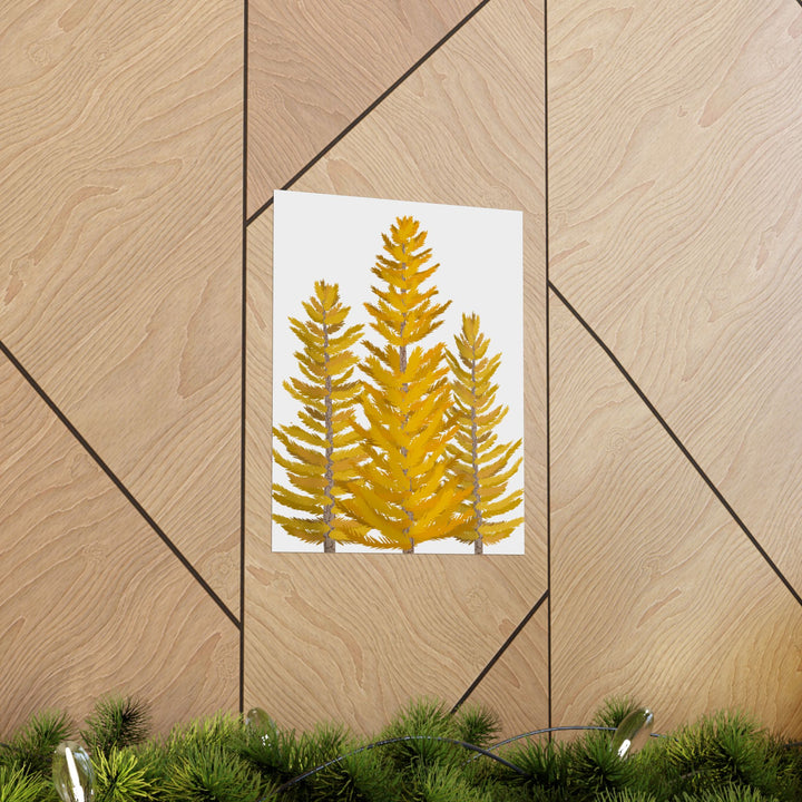 Western Larch Print – Unframed Wall Art