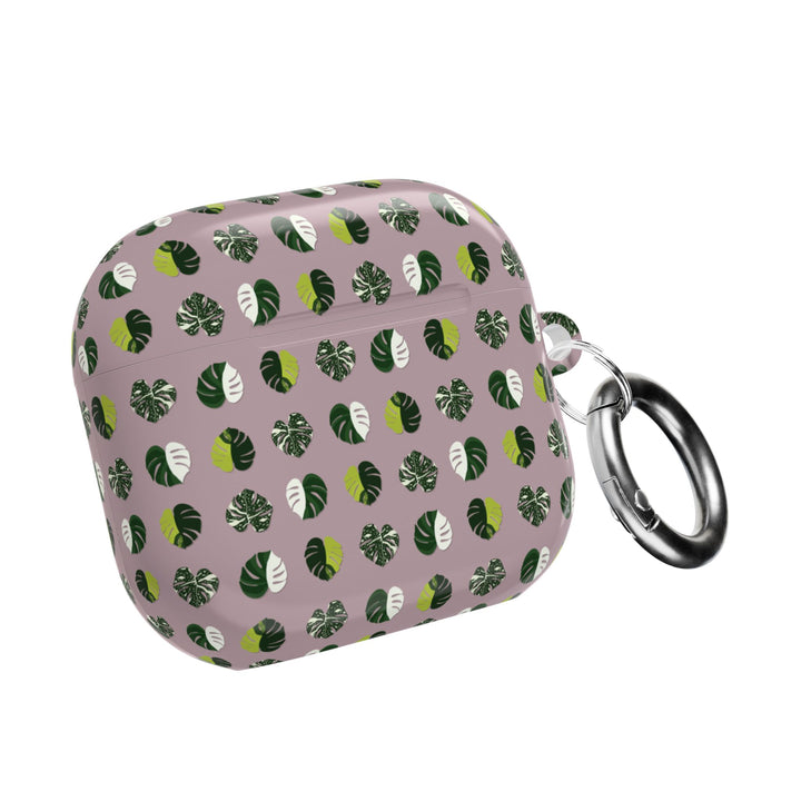 Variegated Monstera Pattern AirPod Cases