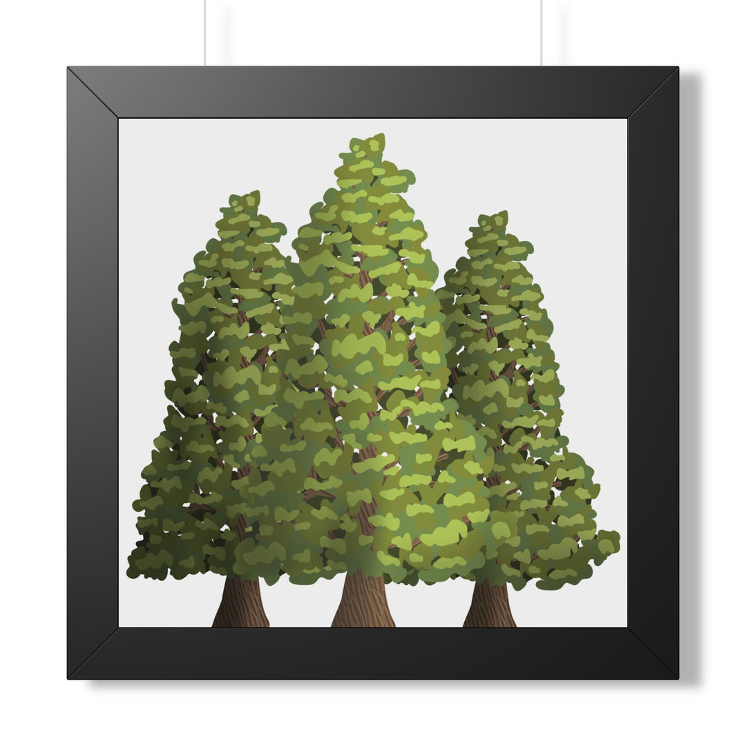 Incense Cedar Framed Print – Wall Art