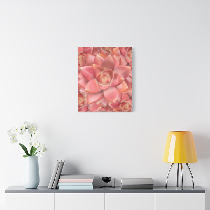 Graptosedum California Sunset Succulent Canvas Print – Botanical Wall Art - The Potted Pixel