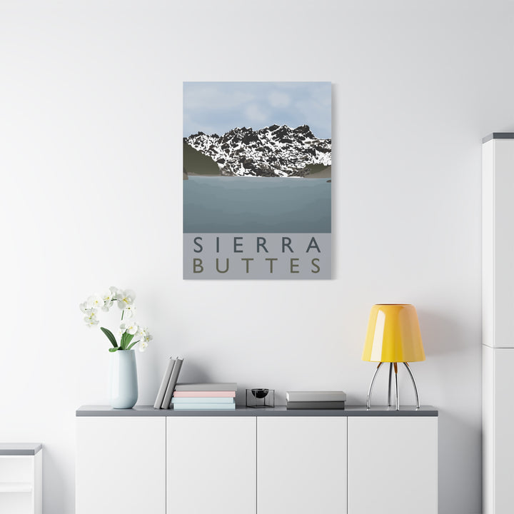 Sierra Buttes Canvas Print – Wall Art
