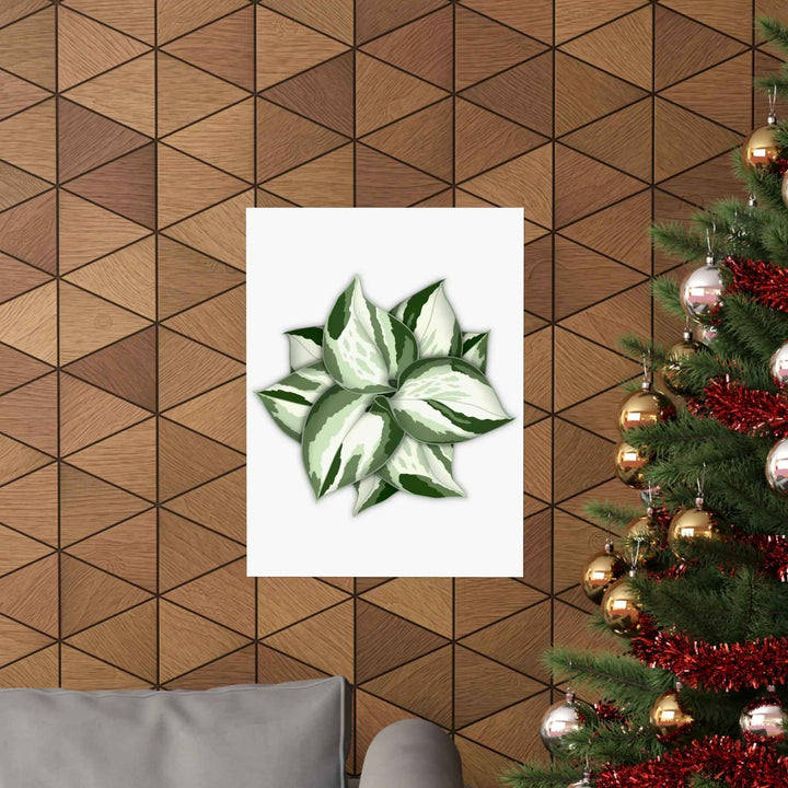 Manjula Pothos Print – Botanical Wall Art | Green Leaf Wall Decor | Unframed - The Potted Pixel