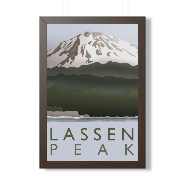 Lassen Peak Framed Print – Wall Art