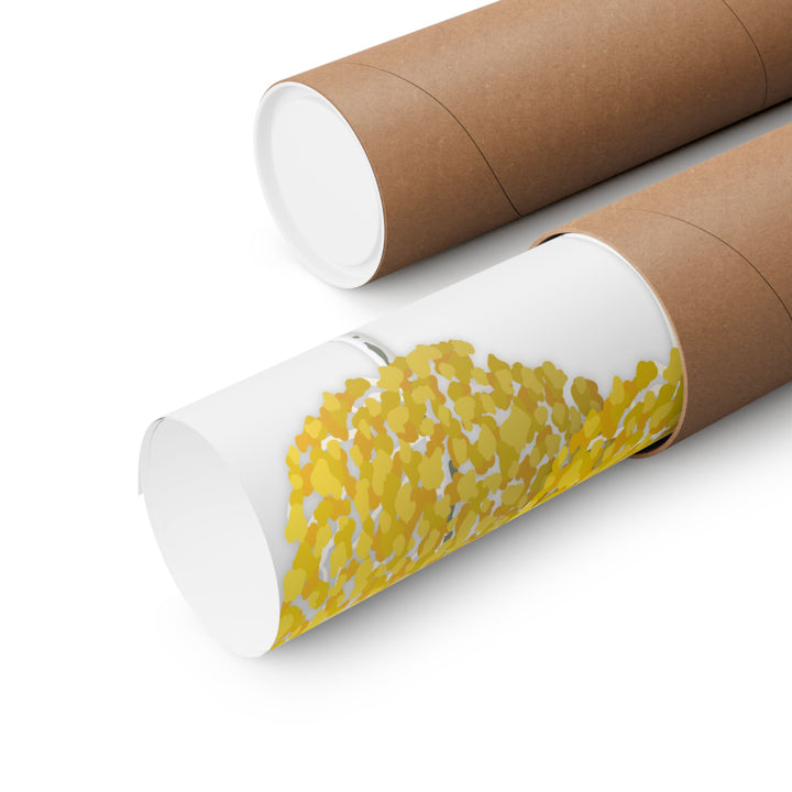 Fall Aspen Print – Unframed Wall Art