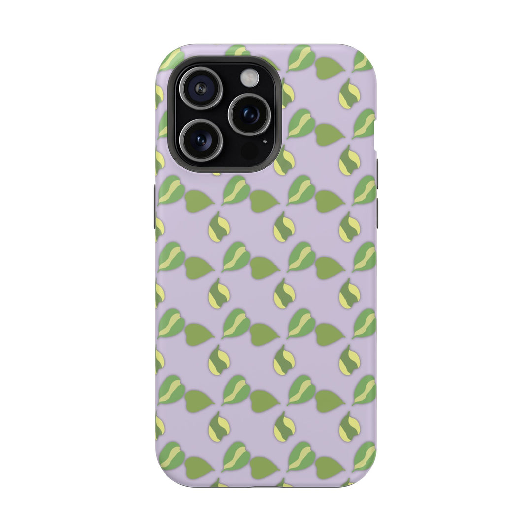 Hoya Kerrii Pattern Phone Case – Dual Layer Protective Cover