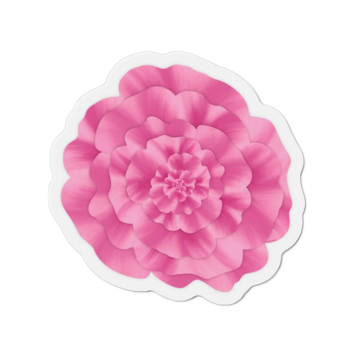 Abstract Peony Magnet