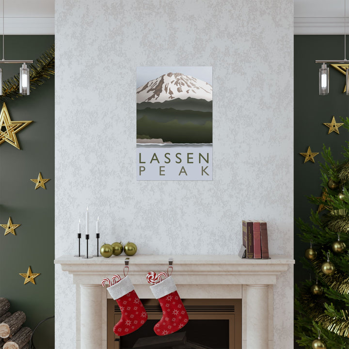 Lassen Peak Print – Unframed Wall Art