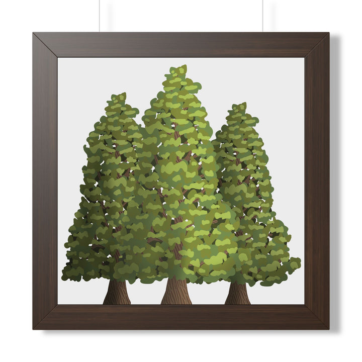 Incense Cedar Framed Print – Wall Art