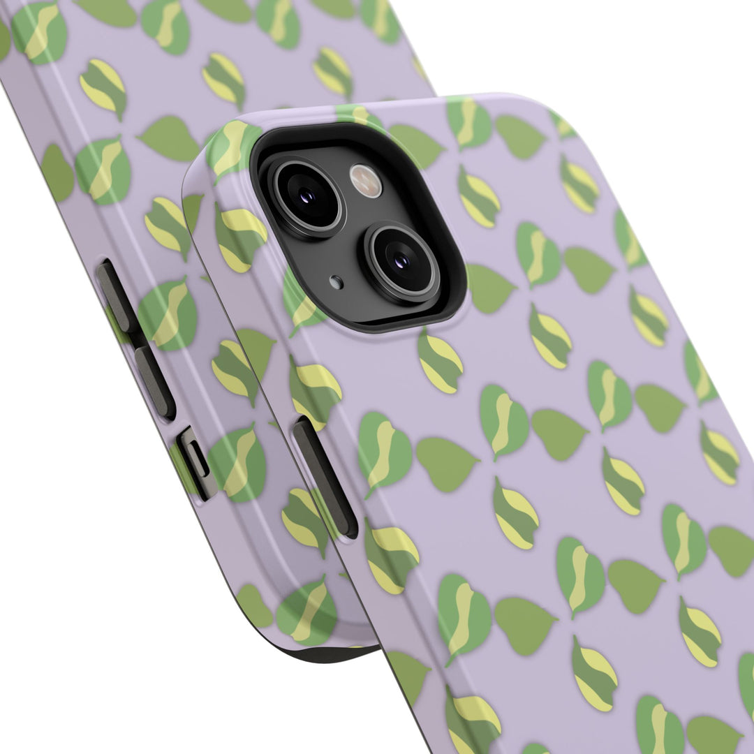 Hoya Kerrii Pattern Phone Case – Dual Layer Protective Cover