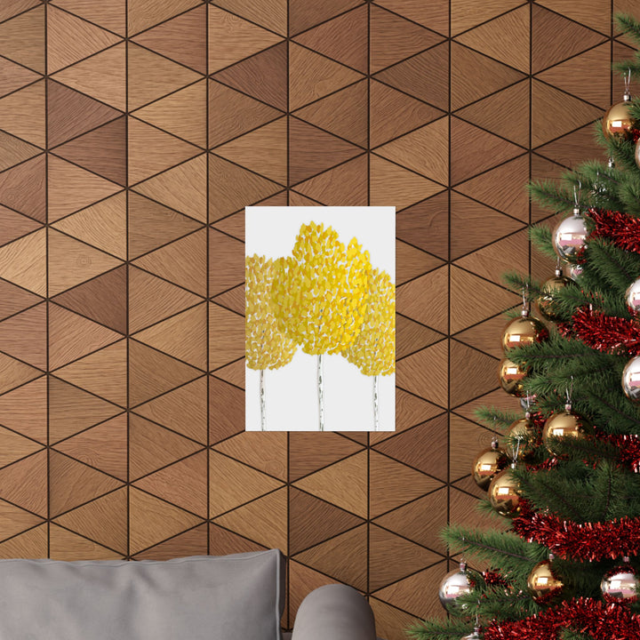 Fall Aspen Print – Unframed Wall Art