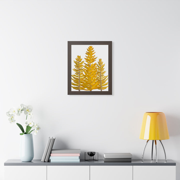 Western Larch Framed Print – Wall Art