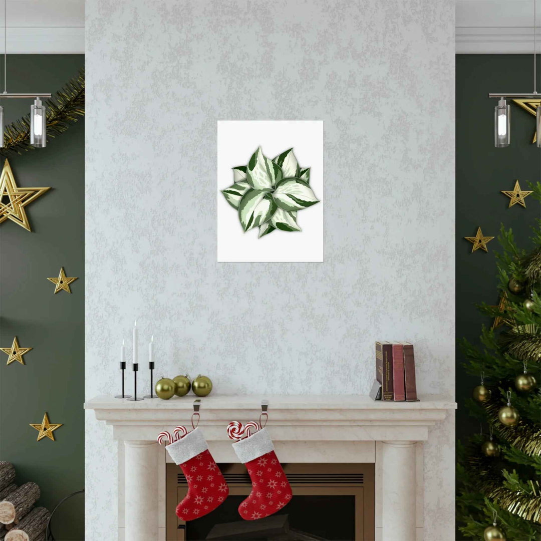 Manjula Pothos Print – Botanical Wall Art | Green Leaf Wall Decor | Unframed - The Potted Pixel