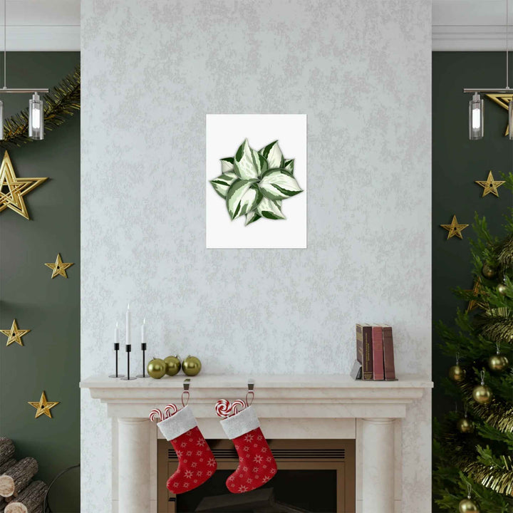 Manjula Pothos Print – Botanical Wall Art | Green Leaf Wall Decor | Unframed - The Potted Pixel