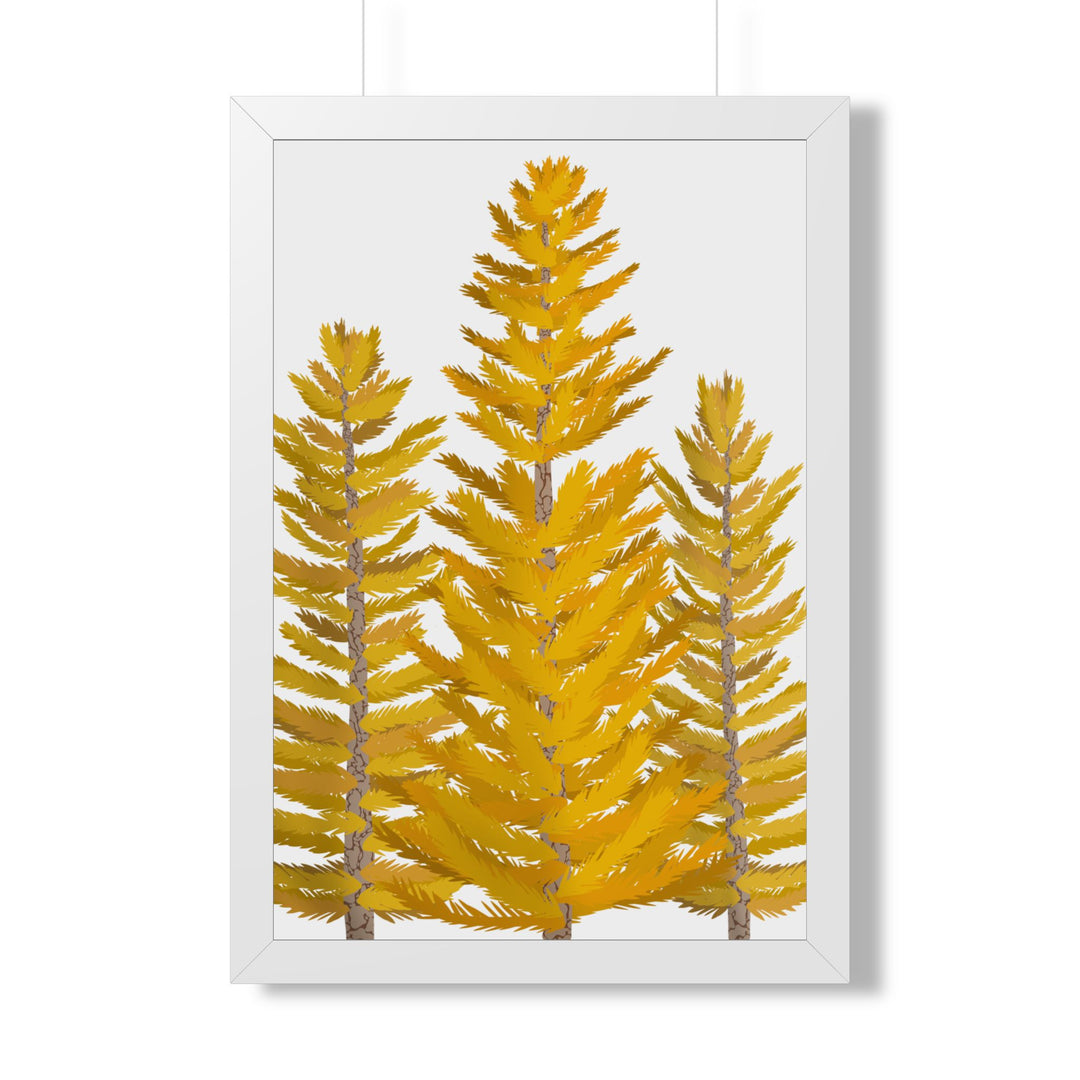 Western Larch Framed Print – Wall Art
