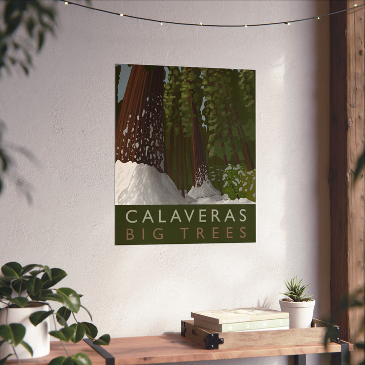 Calaveras Big Trees Print – Unframed Wall Art