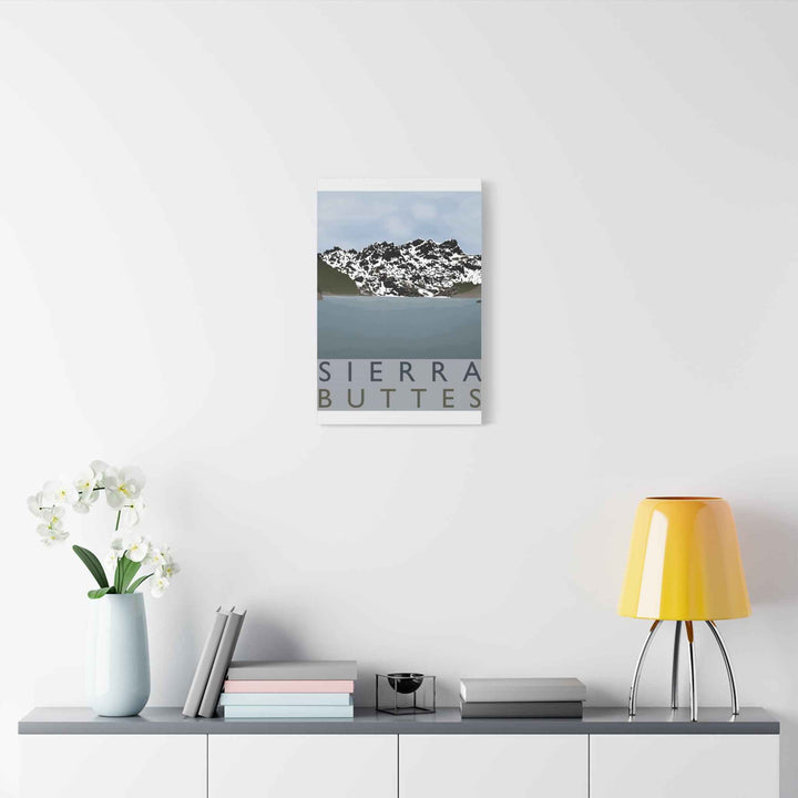 Sierra Buttes Minimalist Canvas