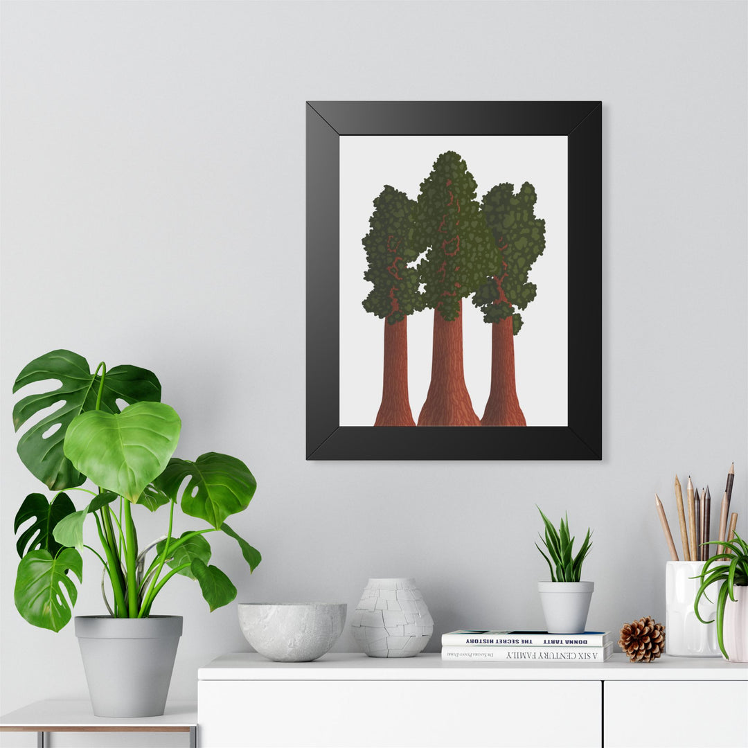 Giant Sequoias Framed Print – Wall Art