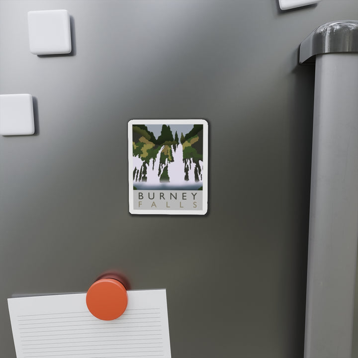 Burney Falls Magnet – Flexible Die Cut Vinyl