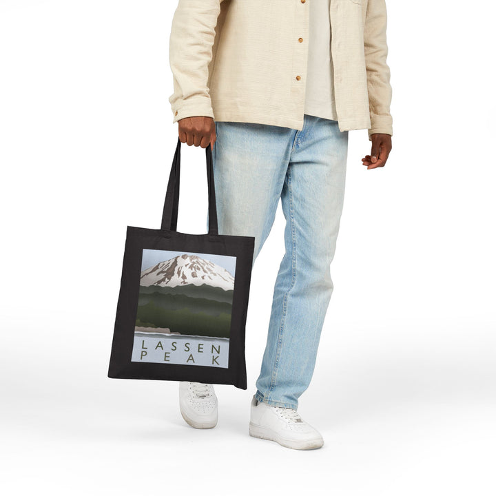 Lassen Peak Canvas Tote Bag – Eco Friendly Everyday Carry