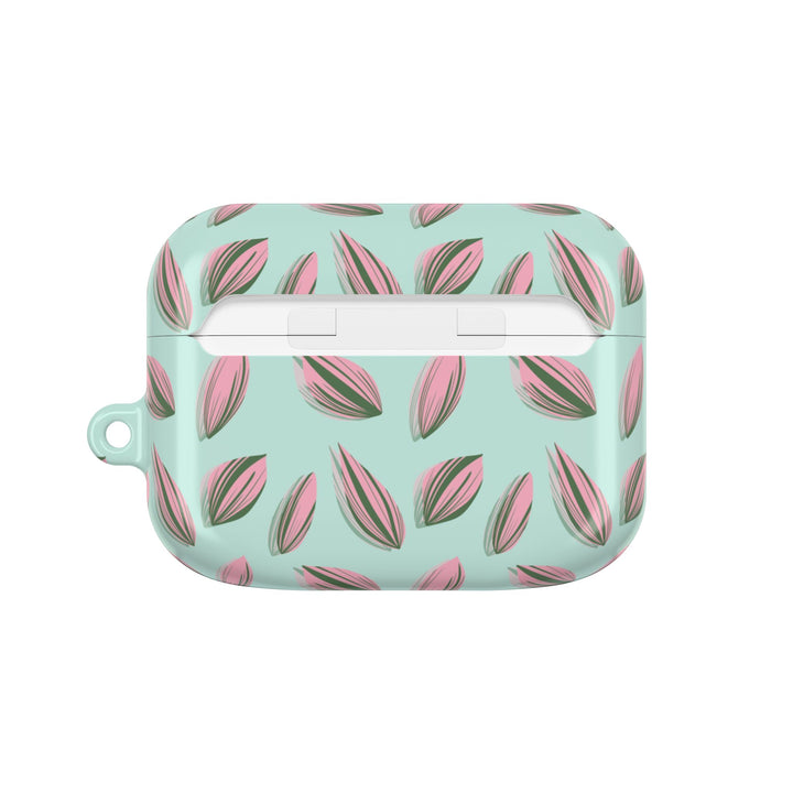 Tradescantia Nanouk Pattern AirPod Case Plant Inspired Protective Cover for AirPods