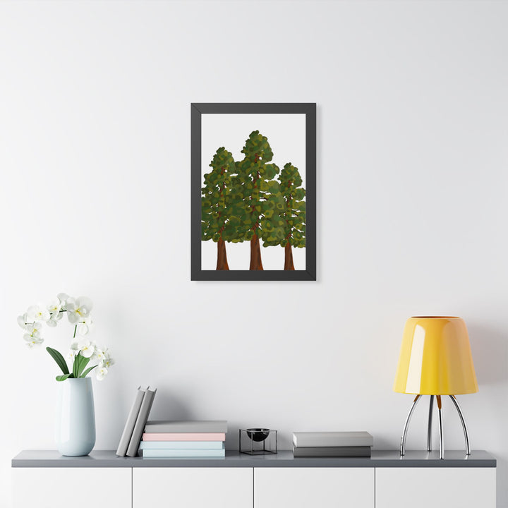 Coastal Redwood Framed Print – Wall Art