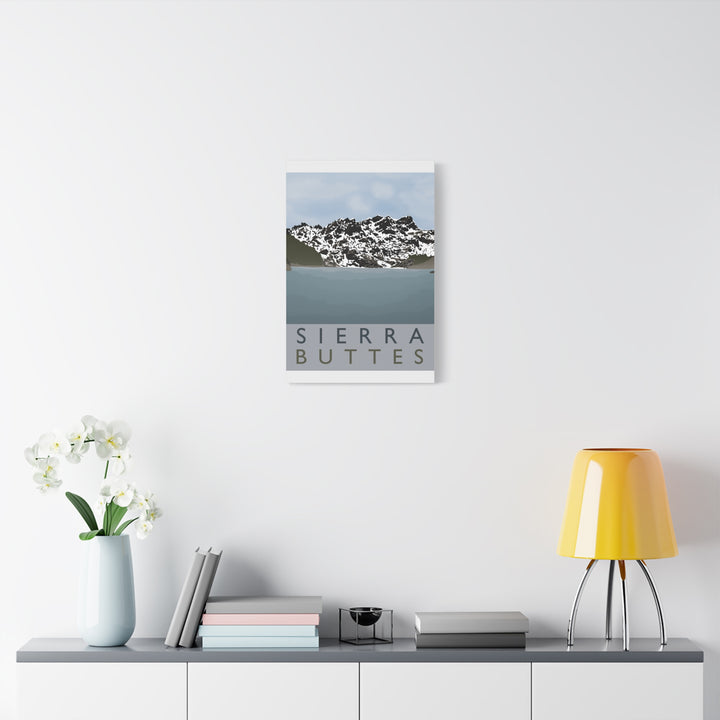 Sierra Buttes Canvas Print – Wall Art