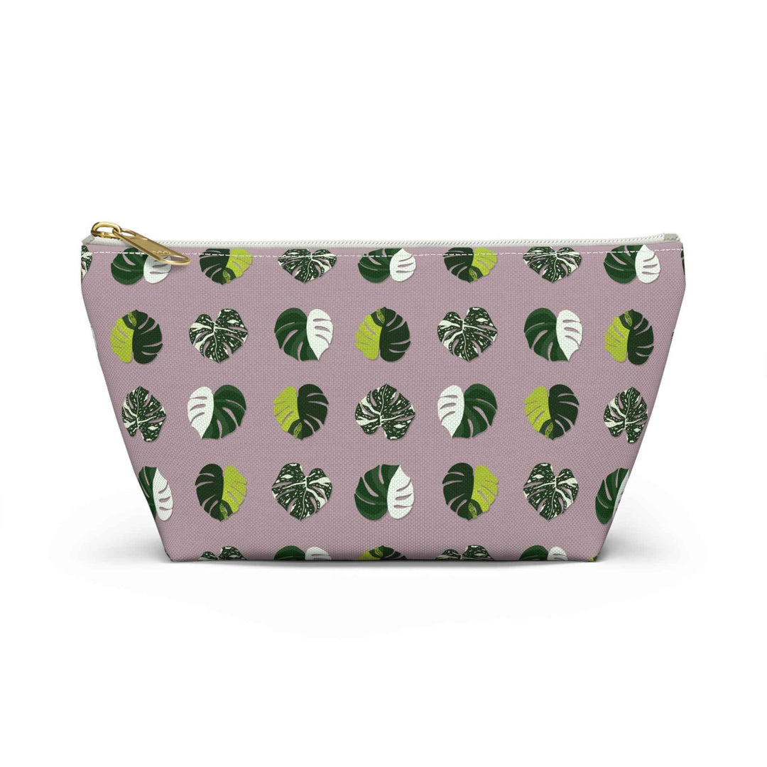 POS Variegated Monstera Pattern Accessory Pouch – Small