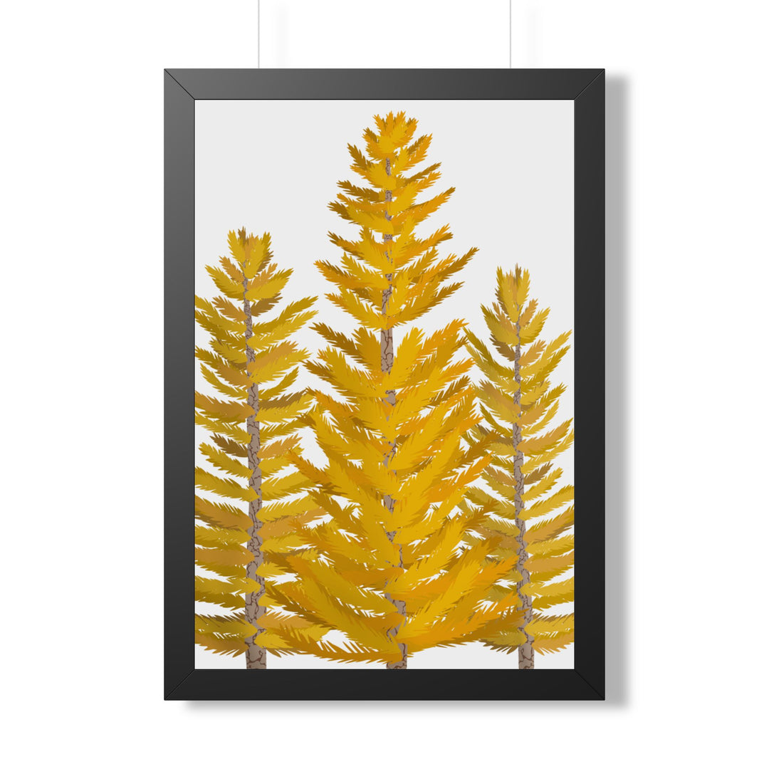 Western Larch Framed Print – Wall Art
