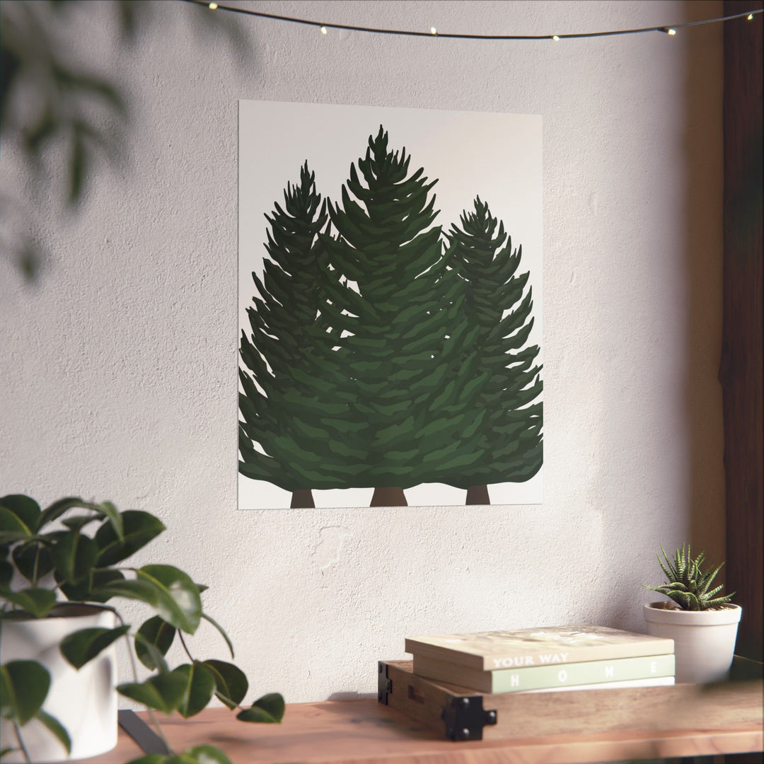 Douglas Fir Print – Unframed Wall Art