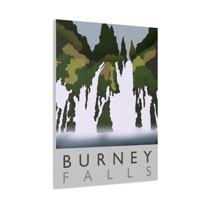Burney Falls Canvas Print – Wall Art