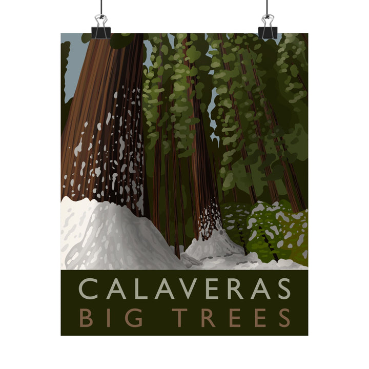 Calaveras Big Trees Print – Unframed Wall Art