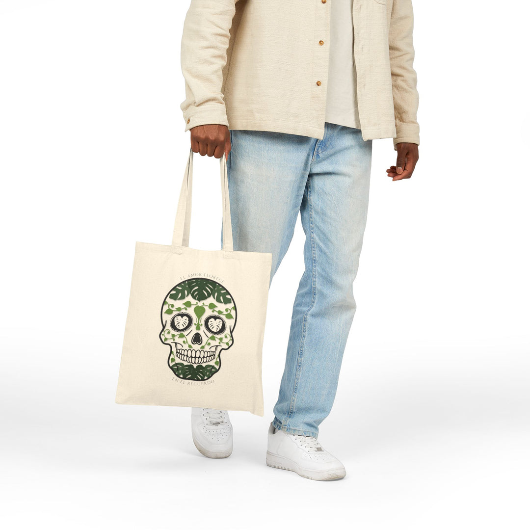 Día de los Muertos Canvas Tote Bag – Eco Friendly Everyday Carry