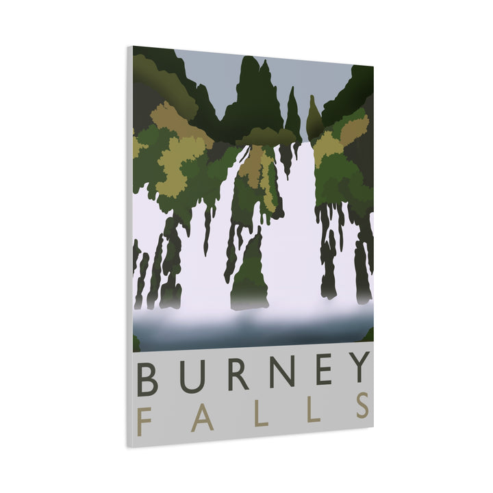 Burney Falls Canvas Print – Wall Art