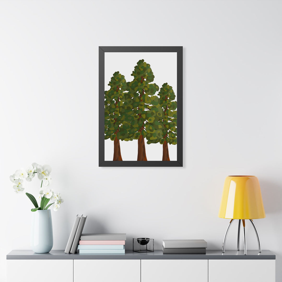 Coastal Redwood Framed Print – Wall Art