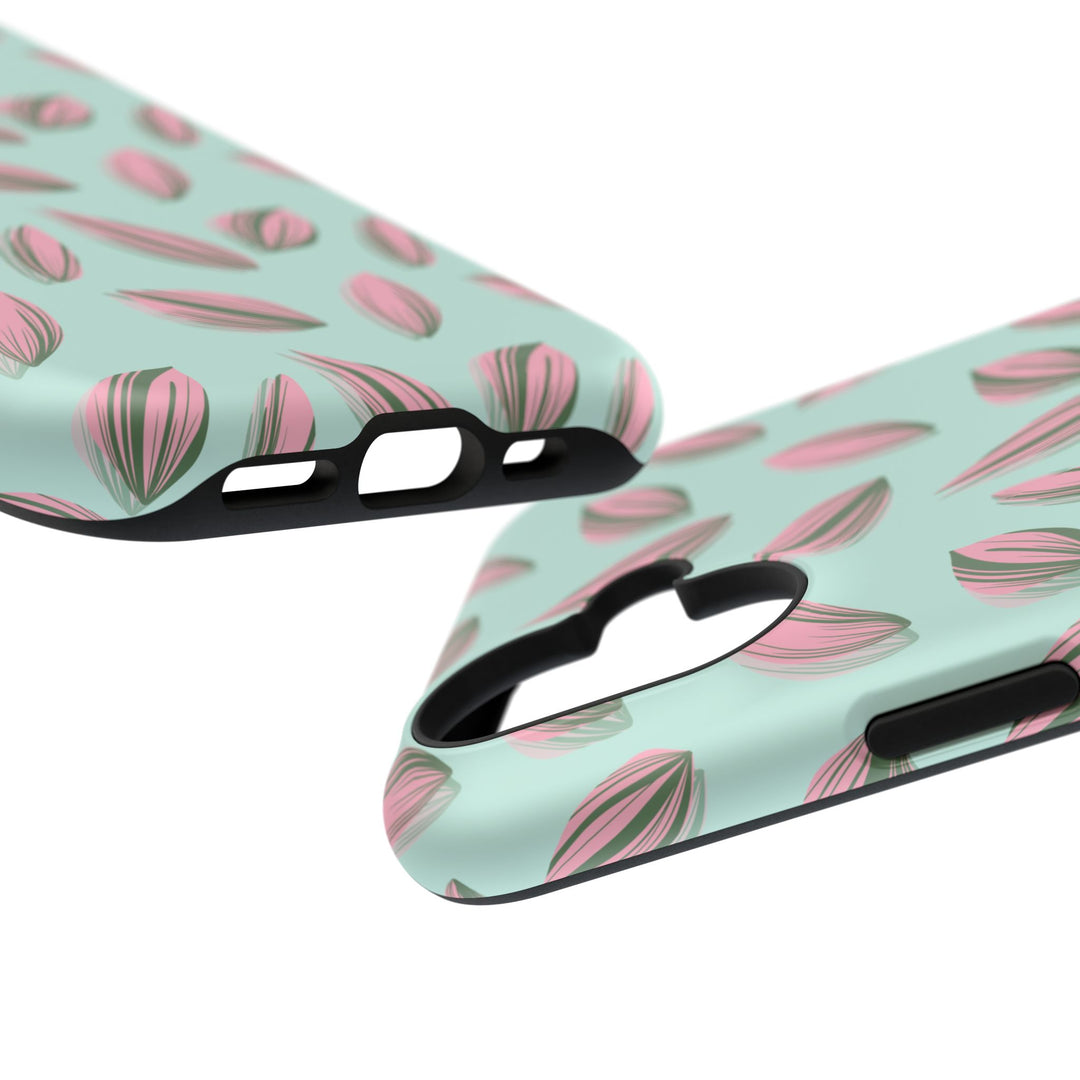 Tradescantia Nanouk Pattern Phone Case – Dual Layer Protective Cover