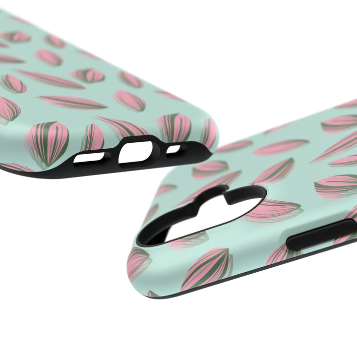 Tradescantia Nanouk Pattern Phone Case – Dual Layer Protective Cover