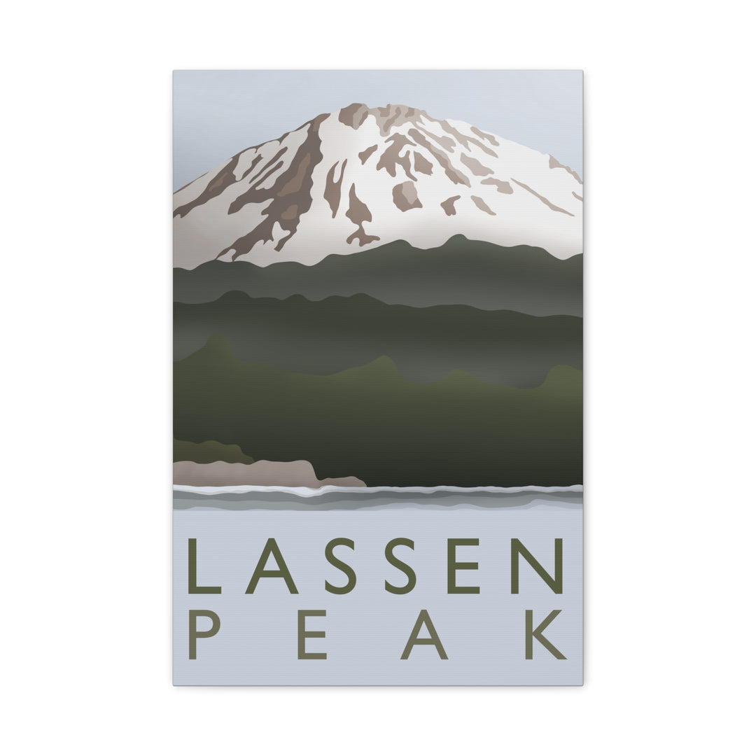 Lassen Peak Canvas Print – Wall Art